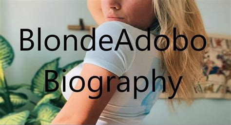 blondeadobo of leak|Blonde Adobo OnlyFans Vegas Hotel POV Facial Sextape